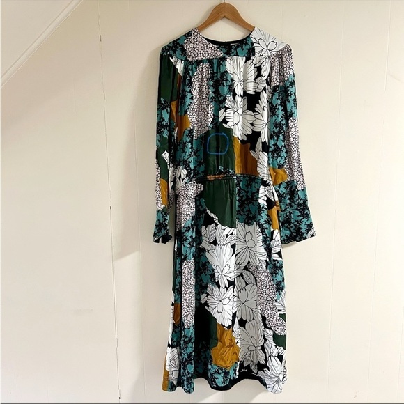 By Malene Birger Niella Shift Dress in Misty Green sz 40 - Picture 7 of 7